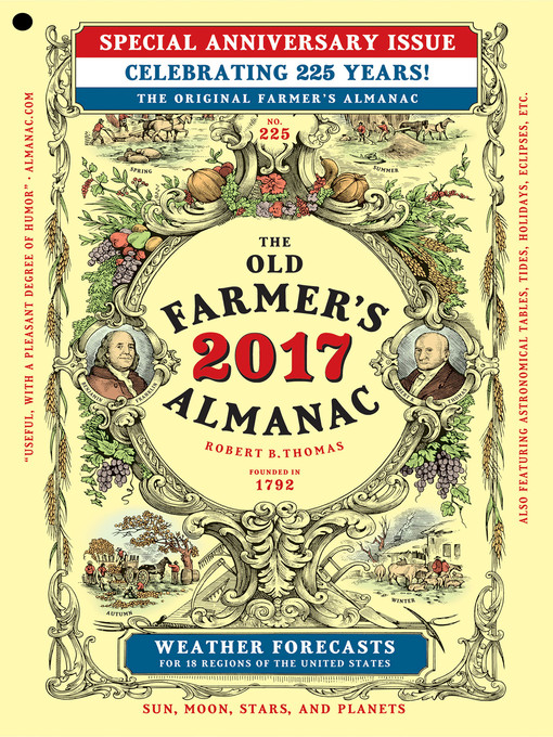 Title details for The Old Farmer's Almanac 2017 by Old Farmer's Almanac - Available